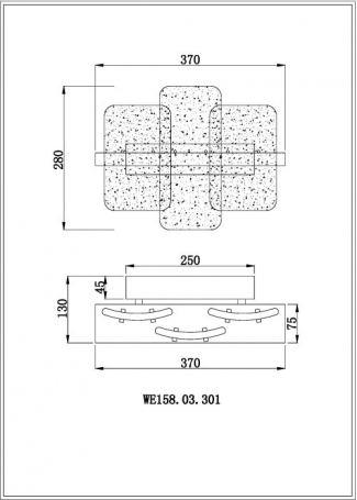 Настенный светильник Wertmark Nelly WE158.03.301