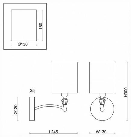 Потолочный светильник Natali Kovaltseva LED LED LAMPS 81108