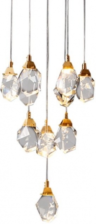 Подвесной светильник DeLight Collection Crystal rock MD-020B-11 gold