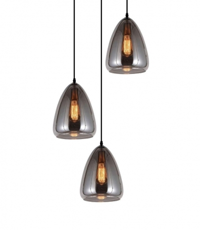 Подвесная люстра Lumina Deco Braga LDP 6841-3 GY