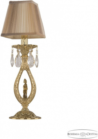 Интерьерная настольная лампа Bohemia Ivele Crystal Verona 72400L/1 G FH1S SQ8