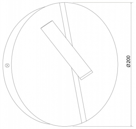 Светодиодный спот Elektrostandard Drom LED 40105/LED белый/хром a055361