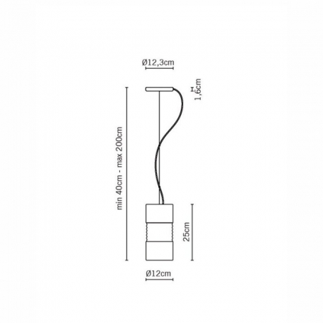 Подвесной светильник Flume MD2045-5A ant.brass