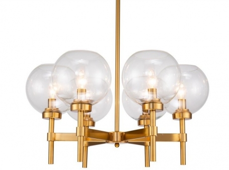 Потолочная люстра Jade KM1106P-6 brass