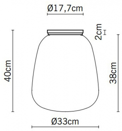 Потолочный светильник Lumi Baka F07E0701