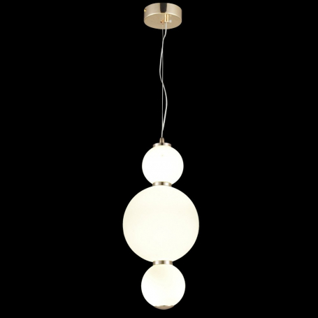 Подвесной светильник Natali Kovaltseva Loft Led LED LAMPS 81100/3C GOLD WHITE