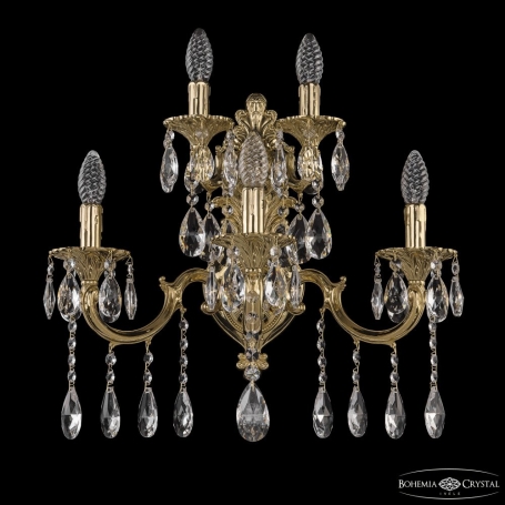 Бра Bohemia Ivele Crystal Verona 7201B16/3+2/210 A G