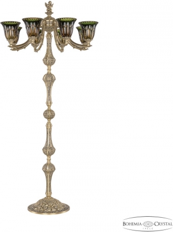 Торшер Bohemia Ivele Crystal Verona 72009T/8/210 FP P2 U Amber-Green/H-1I FA1S