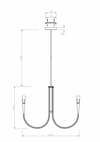 Подвесная люстра Freya Branches FR5253PL-06N
