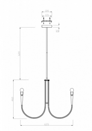 Потолочная люстра Omnilux Rapallo OML-65007-05