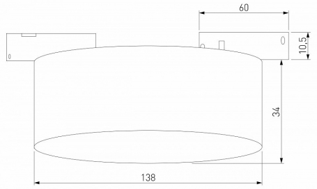 Трековый светодиодный светильник Elektrostandard Mini Magnetic 85161/01 a065648