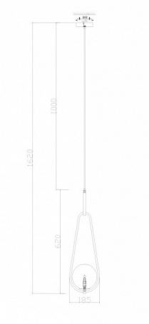 Подвесной светильник Freya Bumble FR5144PL-01TR
