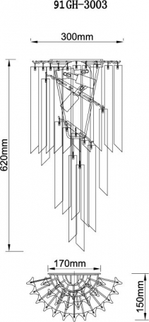 Бра  91GH-3003