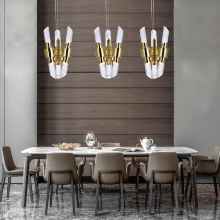 Подвесной светильник DeLight Collection Tycho KM0987P-6 brass