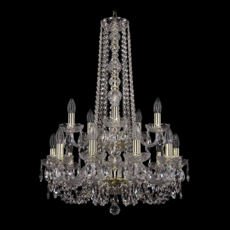 Подвесная люстра Bohemia Ivele 1402/10+5/195/h-80/2d/G