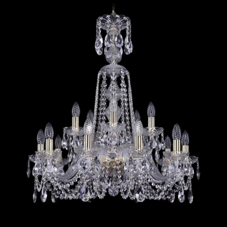 Подвесная люстра Bohemia Ivele 1402/10+5/240/XL-77/G