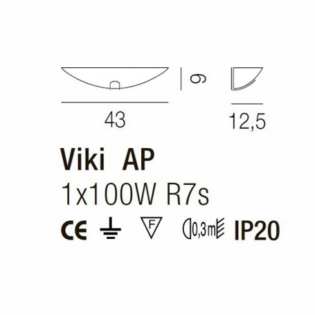 Бра VIKI AP VIKI VE