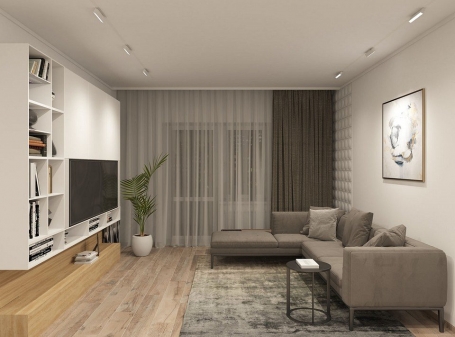 Трековый светильник Denkirs Smart Linear DK8009-WH
