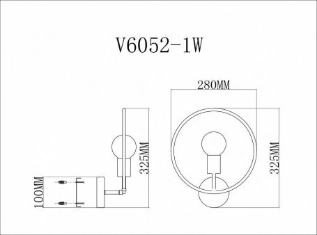 Бра Moderli Sachara V6052-1W