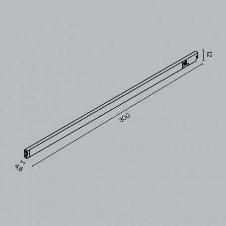Встраиваемый светильник Maytoni Basis TR190-1-5W3K-B