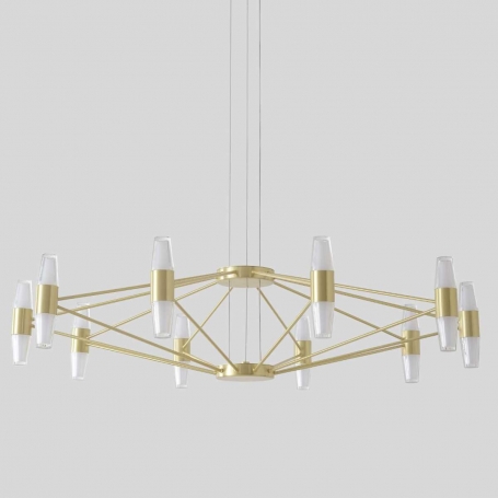 Подвесная люстра Crystal Lux DOROTEA SP10 GOLD Подвесная люстра Crystal Lux DOROTEA SP10 GOLD