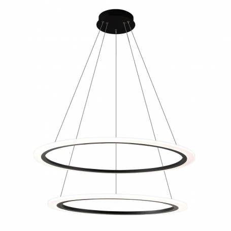 Подвесной светодиодный светильник Crystal Lux Manzana SP53W Led  Black