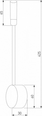 Бра Elektrostandard Bard 40117/Led белый a058939