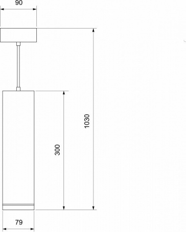 Подвесной светодиодный светильник Elektrostandard Topper DLR023 12W 3000K белый матовый a063931