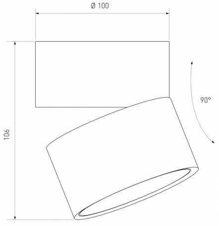 Светодиодный спот Elektrostandard DLR031 15W 4200K 3100 черный матовый/золото a050528