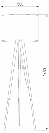 Торшер TK Lighting Juta 5569 Juta