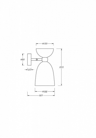 Бра Maytoni Cloches MOD113WL-01W