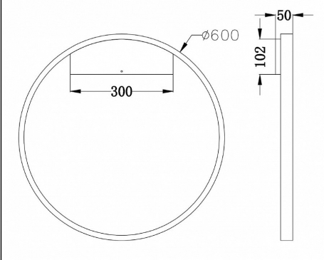 Настенный светильник Maytoni Rim MOD058WL-L35W4K