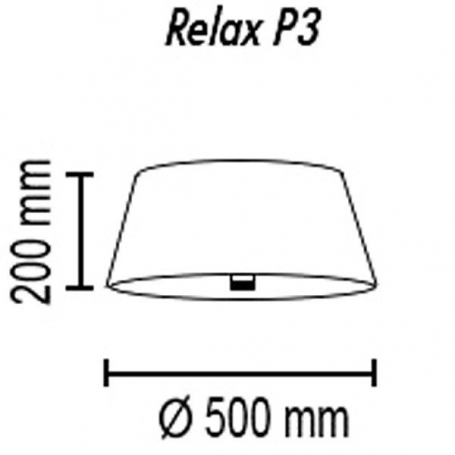 Накладной светильник TopDecor Relax Relax P3 10 313g