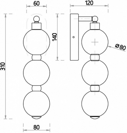 Подвесная люстра EVOLUCE Attic SLE1117-203-05