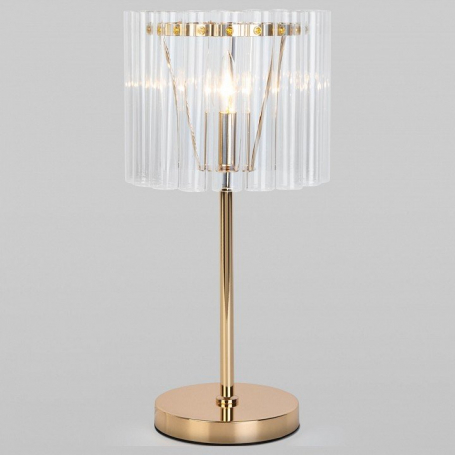 Настольная лампа декоративная Bogate's Flamel 01116/1 золото