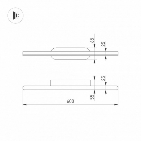 Трековый светильник Maytoni Vuoro TR003-1-10W3K-S-B