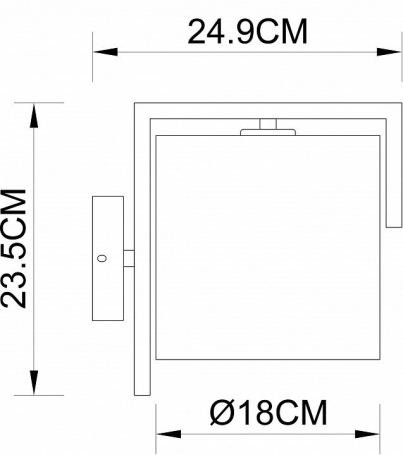 Бра Aperol A5031AP-1PB