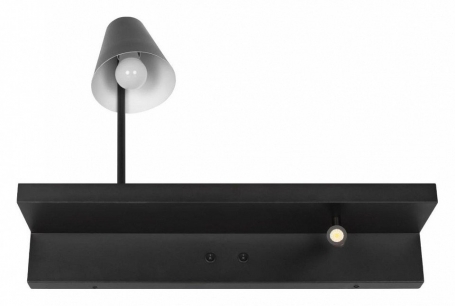 Настенный светильник Shelf 10216/2W Black