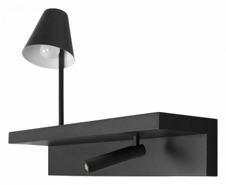 Настенный светильник Shelf 10216/2W Black
