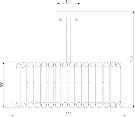 Потолочная люстра Bogate`s Castellie 461/5