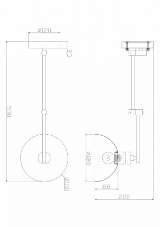 Бра Cover FR5290WL-01B