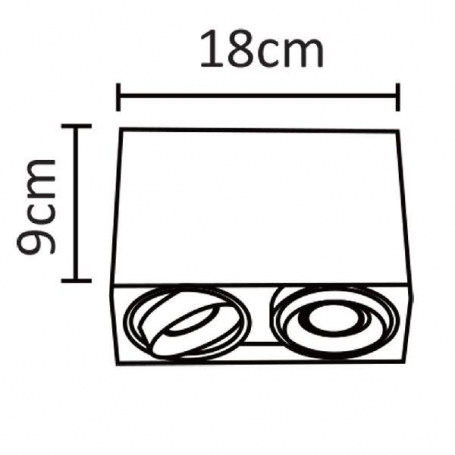 Потолочный светильник Arte Lamp A5655PL-2BK