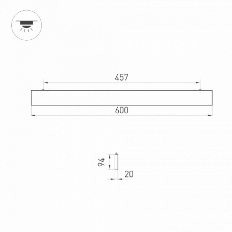 Потолочная люстра EVOLUCE Faema SLE6006-502-07