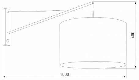 Настольная лампа декоративная Lussole Hendry LSP-0664