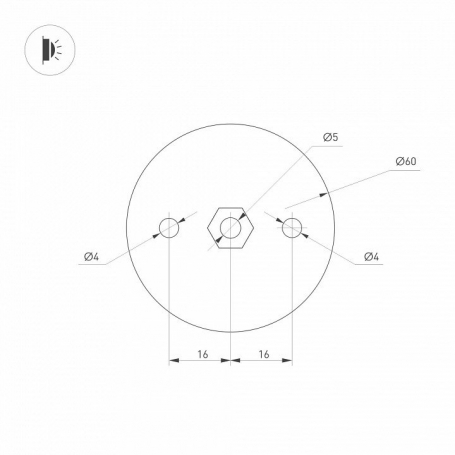 Потолочный светильник Купер Лайн CL72470GL1