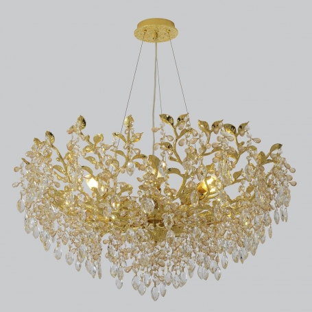 Подвесная люстра Crystal Lux Eden SP10 Gold