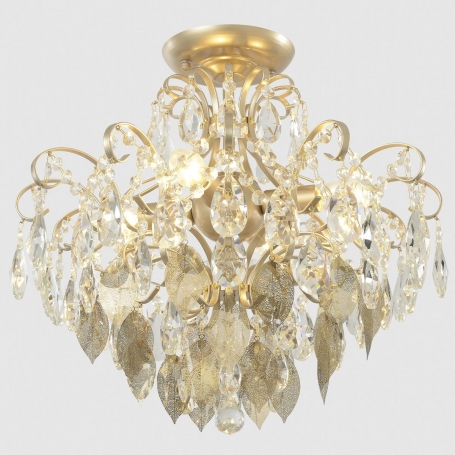 Потолочная люстра Crystal Lux Esmiralda PL4 Gold