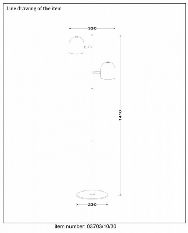 Накладной светильник Loft it Montana 10299W French gold