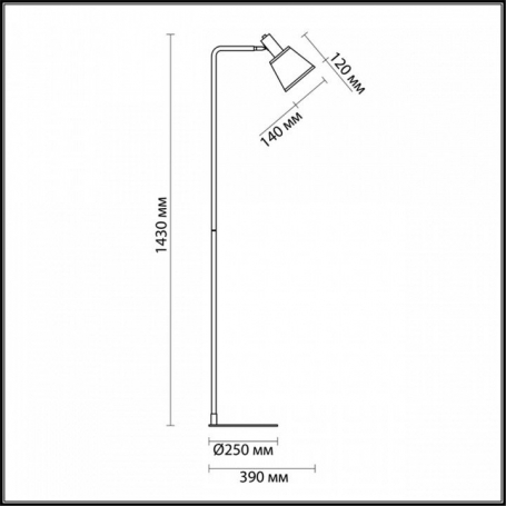 Накладной светильник Loft it Nevada 10297W Nickel