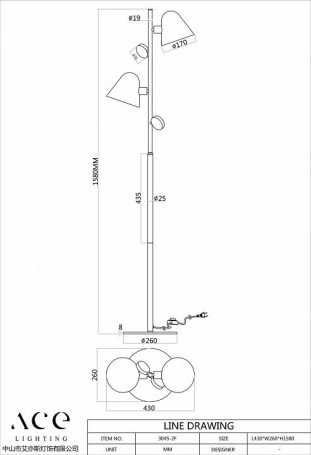 Потолочная светодиодная люстра Seven Fires Nikki SF5053/3C-WT-CR